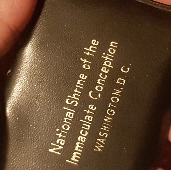 ANTIQUE VINTAGE MINIATURE PRAYER BOOK BIBLE CATHOLIC DEVOTIONS 1929 LEATHER - Picture 3 of 16